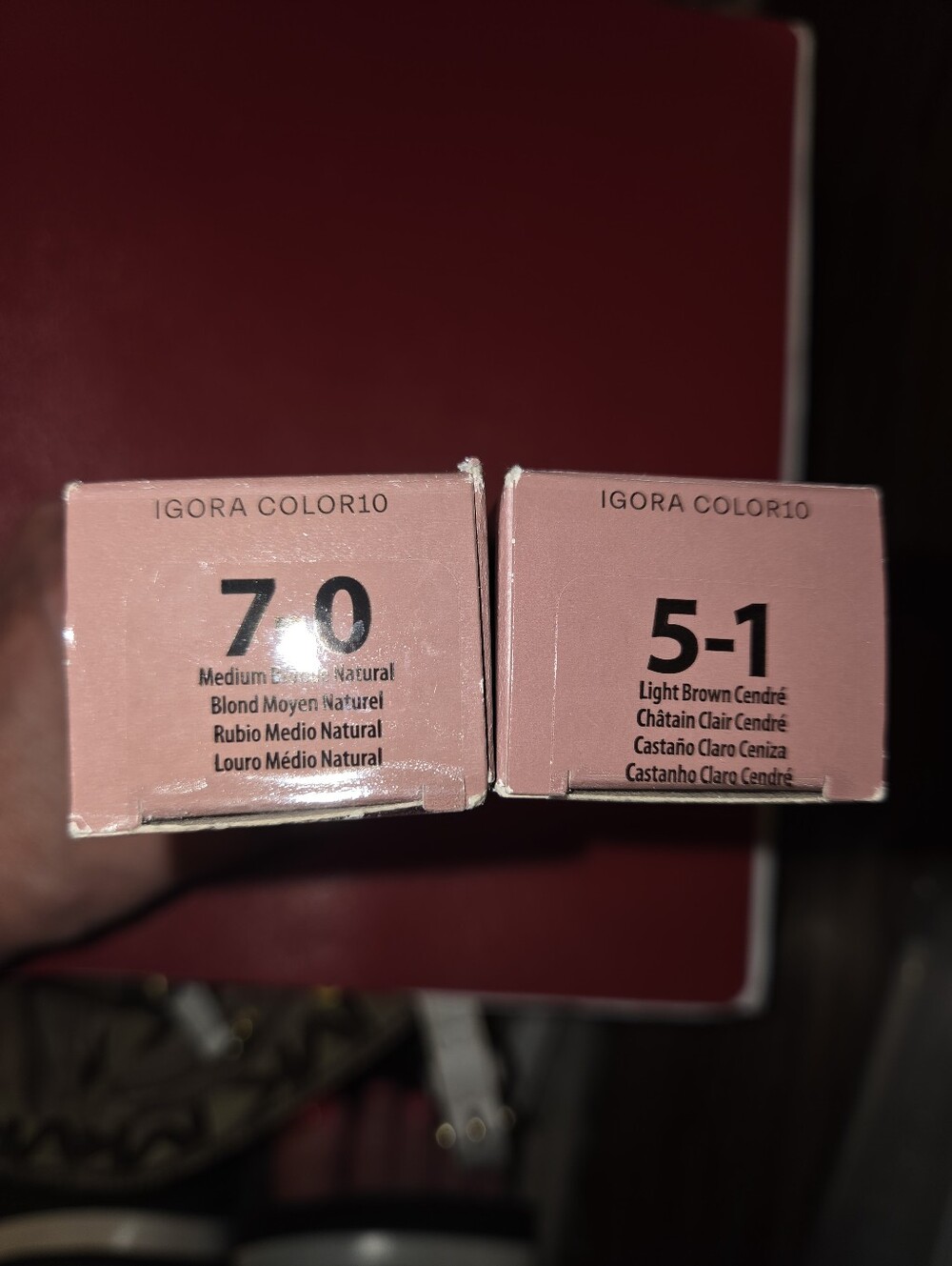 Schwartzkopf  IGORA COLOR10 Hair Color 7/0 & 5/1  NEW